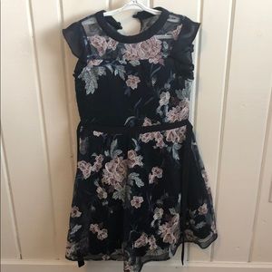 Sequin hearts dress